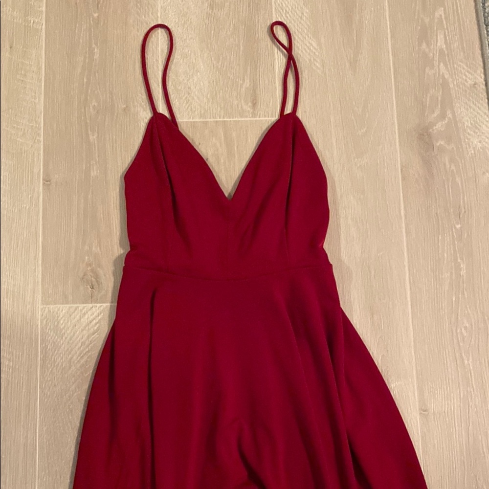 NWT Urban Outfitters Red Spaghetti Strap Dress